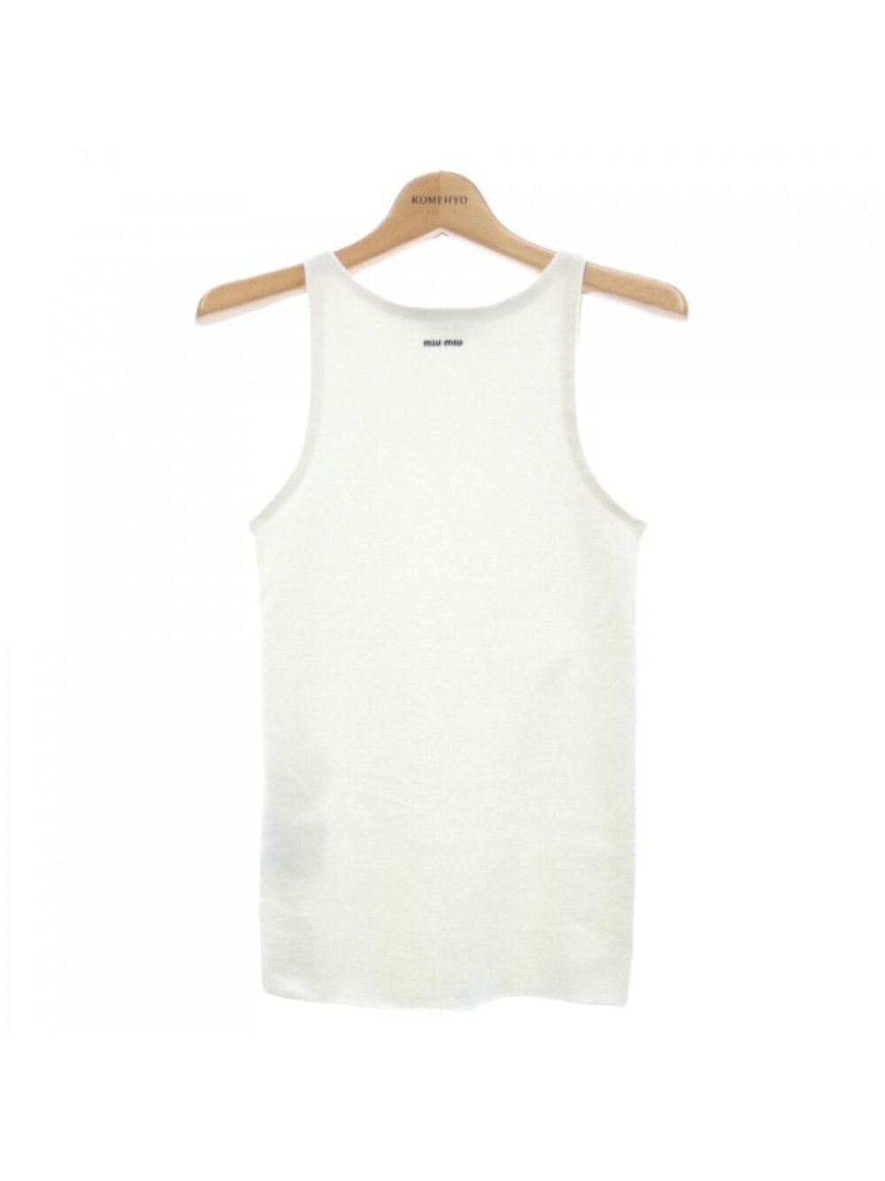 Miu Miu Logo Tank Top